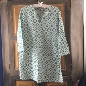 Lexi York India Print Beach Tunic Size XS/S